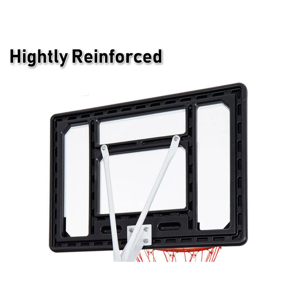 Portable Basketball Hoop Stand System Height Adjustable Net