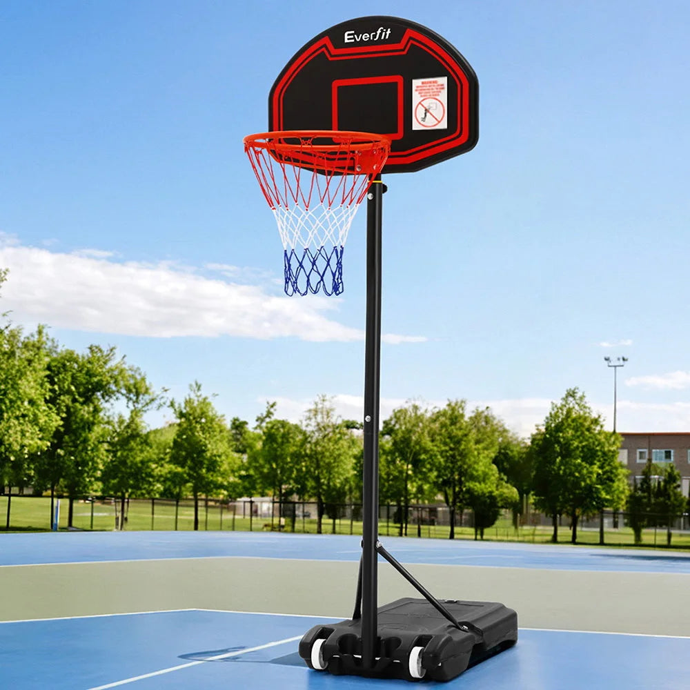 Portable Basketball Stand Hoop System 2.1M - Adjustable Rim