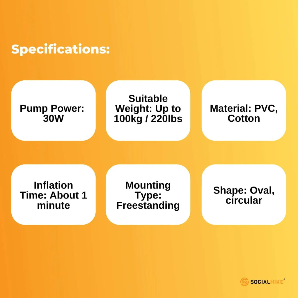 Portable Bathtub and Wireless Pump - Inflatable Foldable