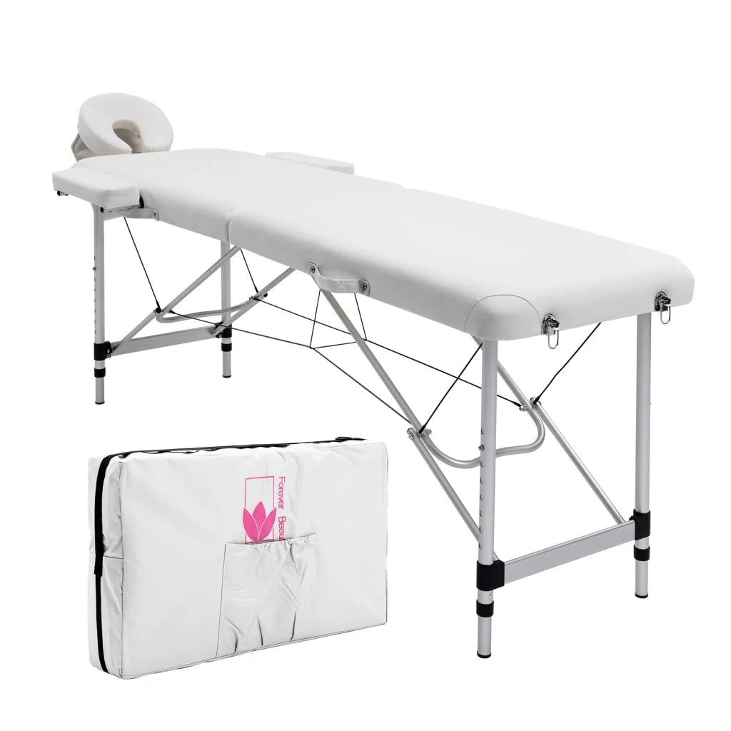 Portable Beauty Massage Table Bed Therapy Waxing 2 Fold