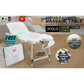 Portable Beauty Massage Table Bed Therapy Waxing 3 Fold