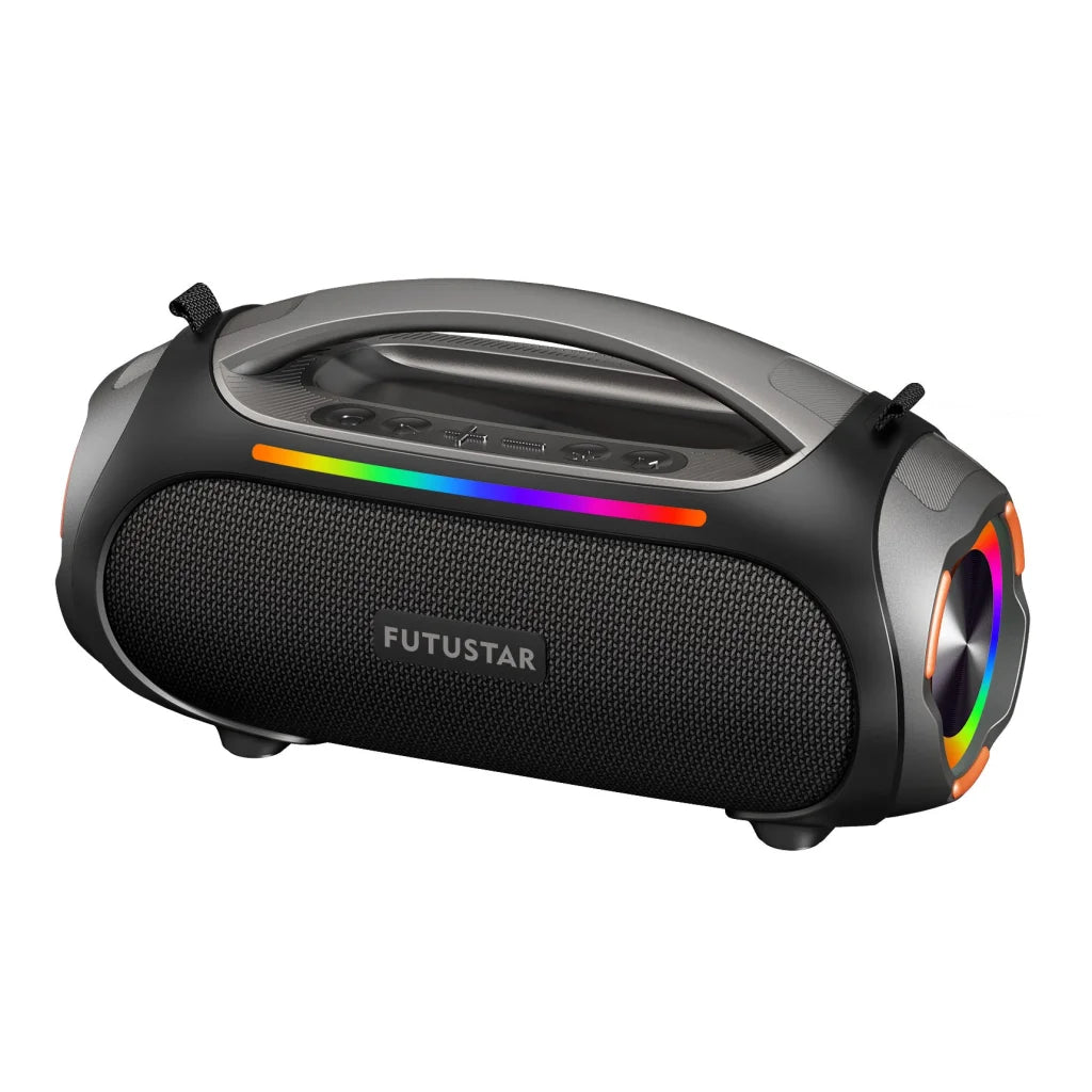 Portable Bluetooth 5.3 Speaker - 60W Powerful Sound RGB