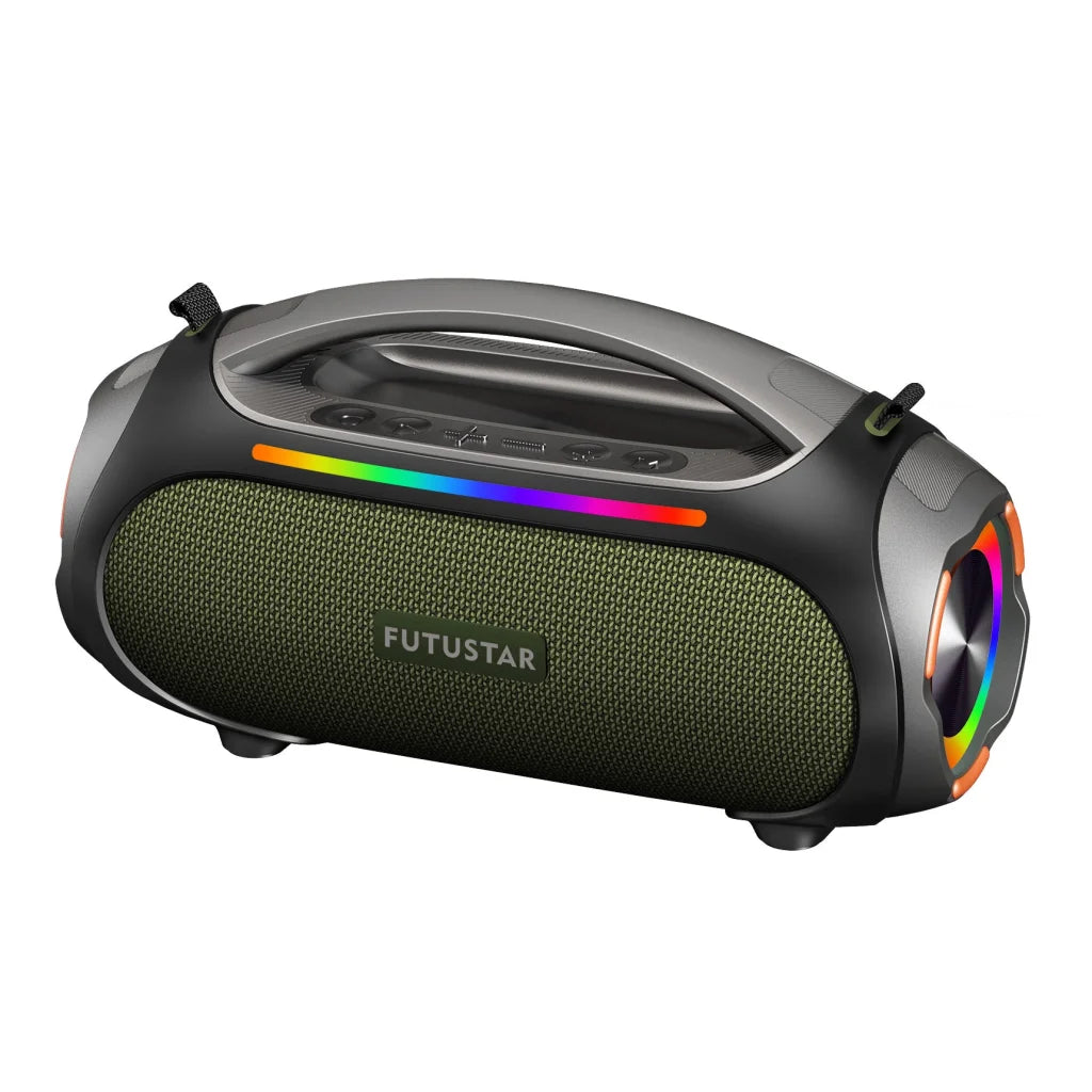 Portable Bluetooth 5.3 Speaker - 60W Powerful Sound RGB
