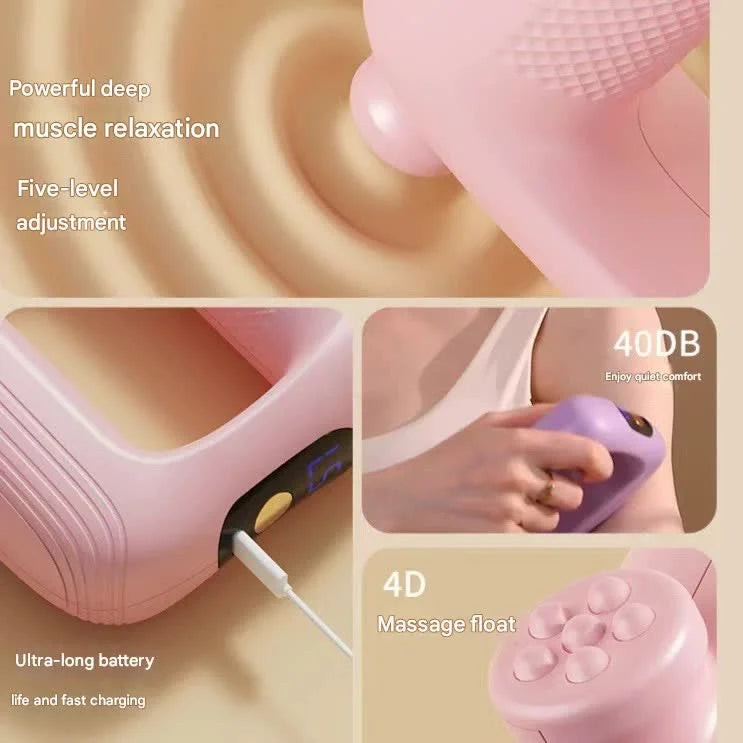 Portable Body Sculpting & Muscle Relaxation Massager with 8