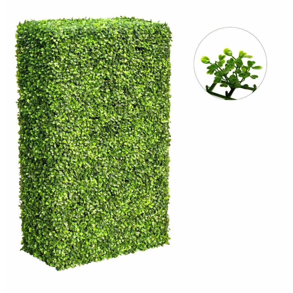 Portable Boxwood Hedges 2x1m, UV Stabilized