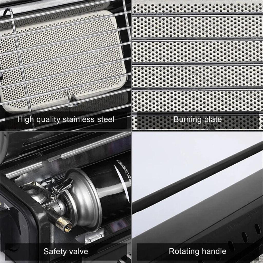 Portable Camping Gas Heater Outdoor Heating Stove Gas