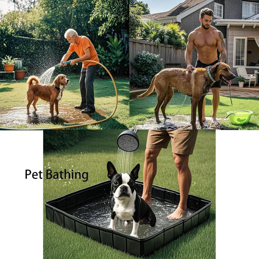 Portable Camping Shower Base - Collapsible Water