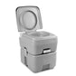 Portable Camping Toilet 20L Grey outdoor 174