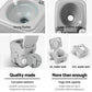Portable Camping Toilet 20L with Carry Bag Grey - Outdoor
