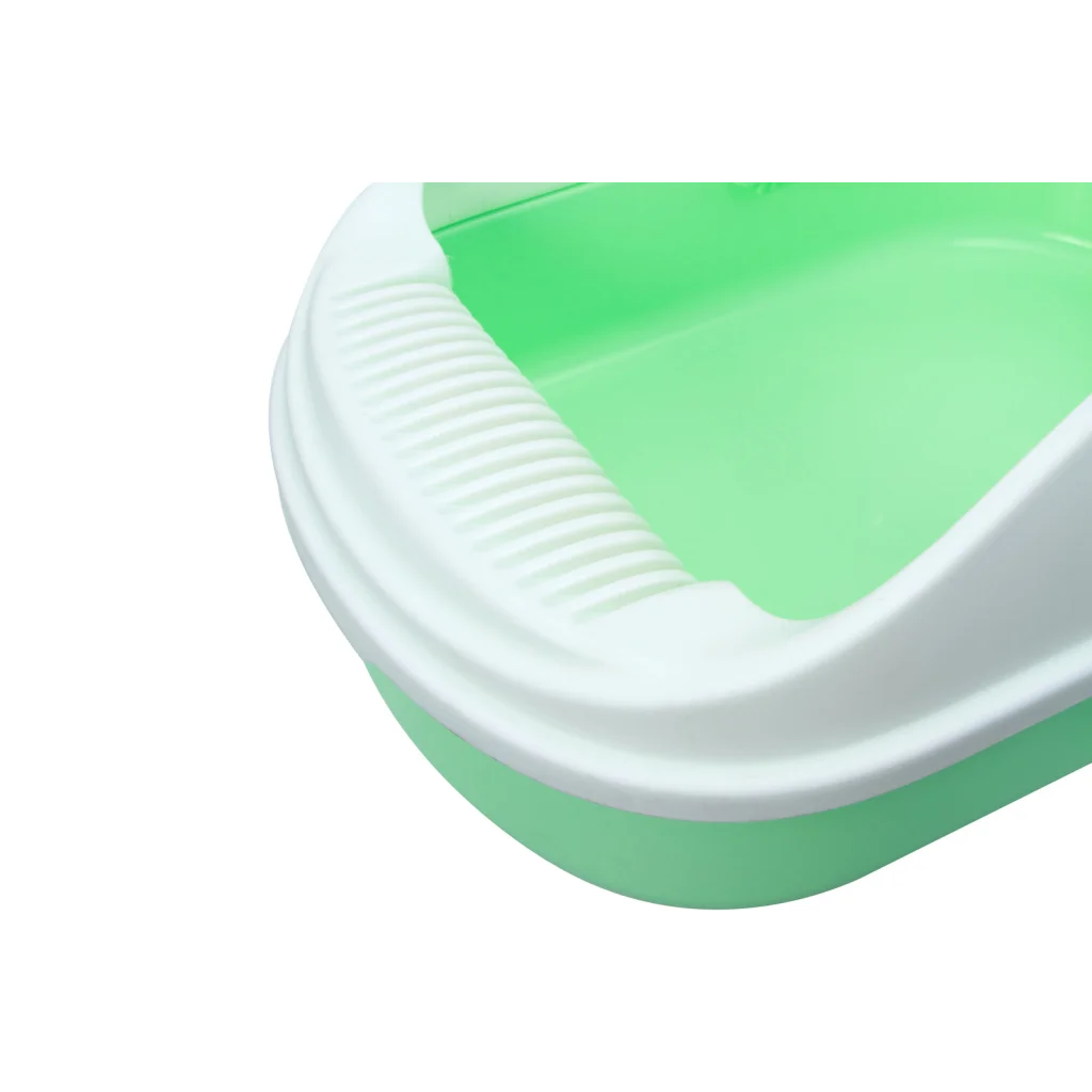 Portable Cat Toilet Litter Box Tray with Scoop & Grid Tray