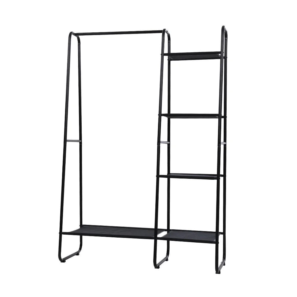 Portable Clothes Rack Garment Hanging Stand Closet Storage