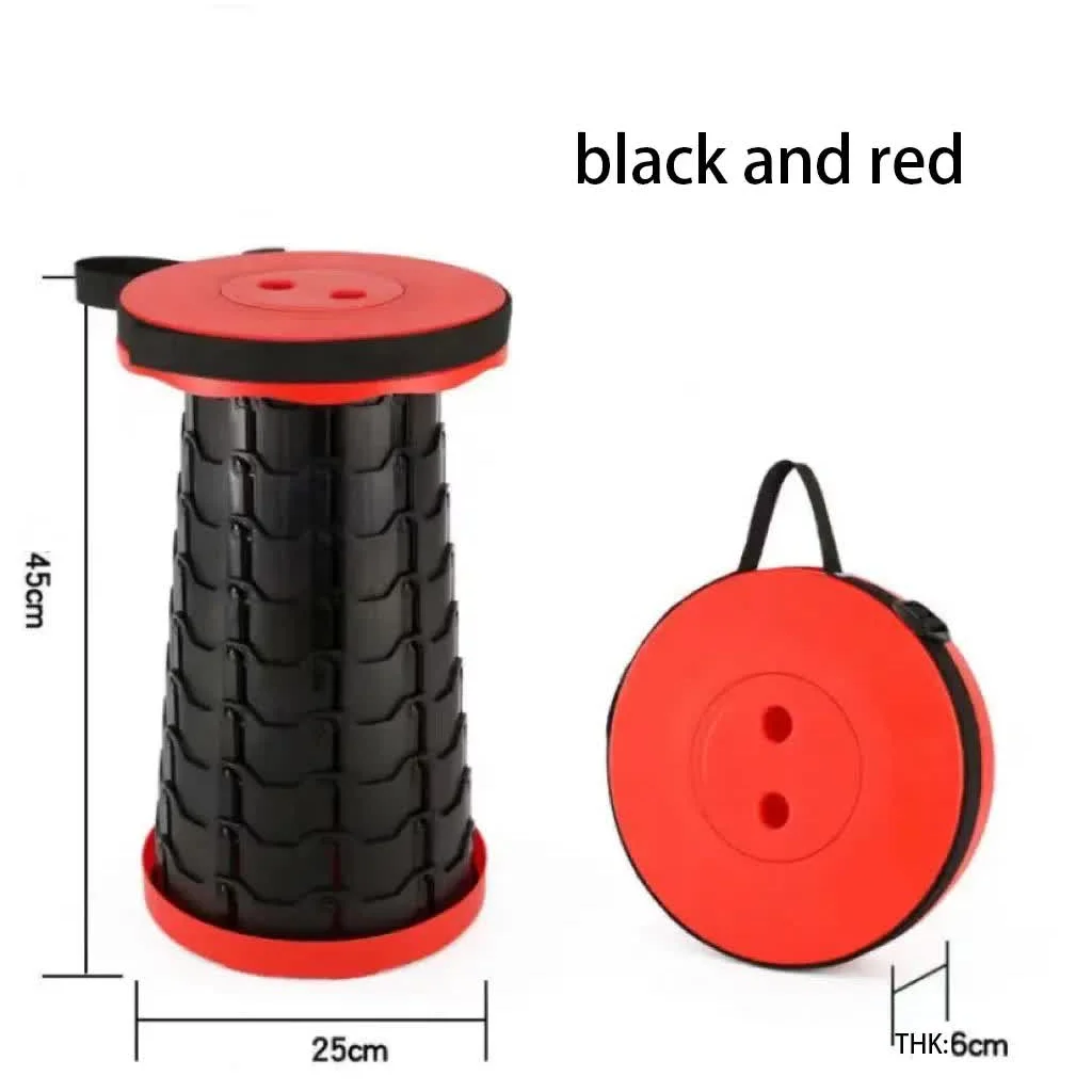 Portable Collapsible Telescopic Stool - Foldable