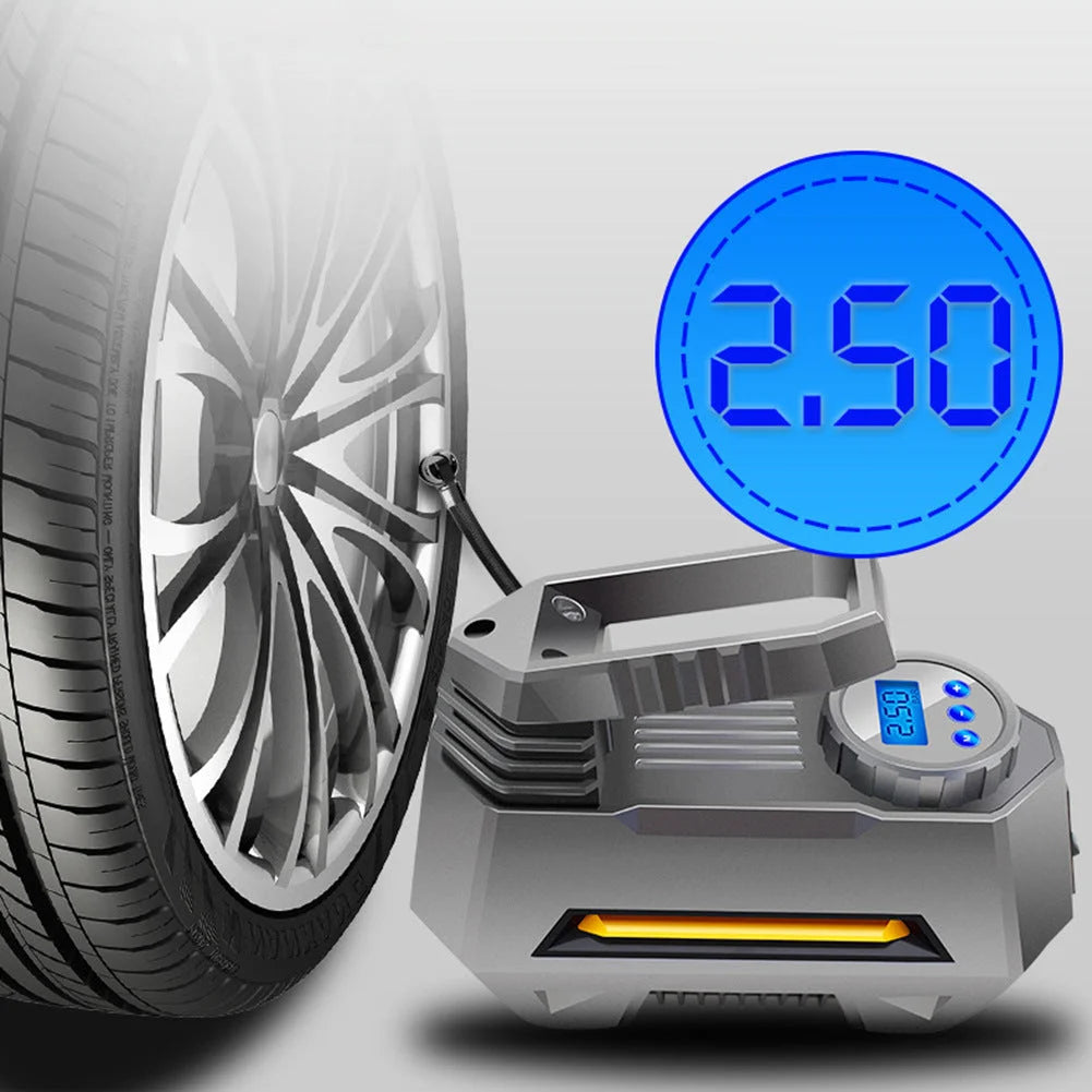 Portable Digital Car Air Compressor Tire Inflator