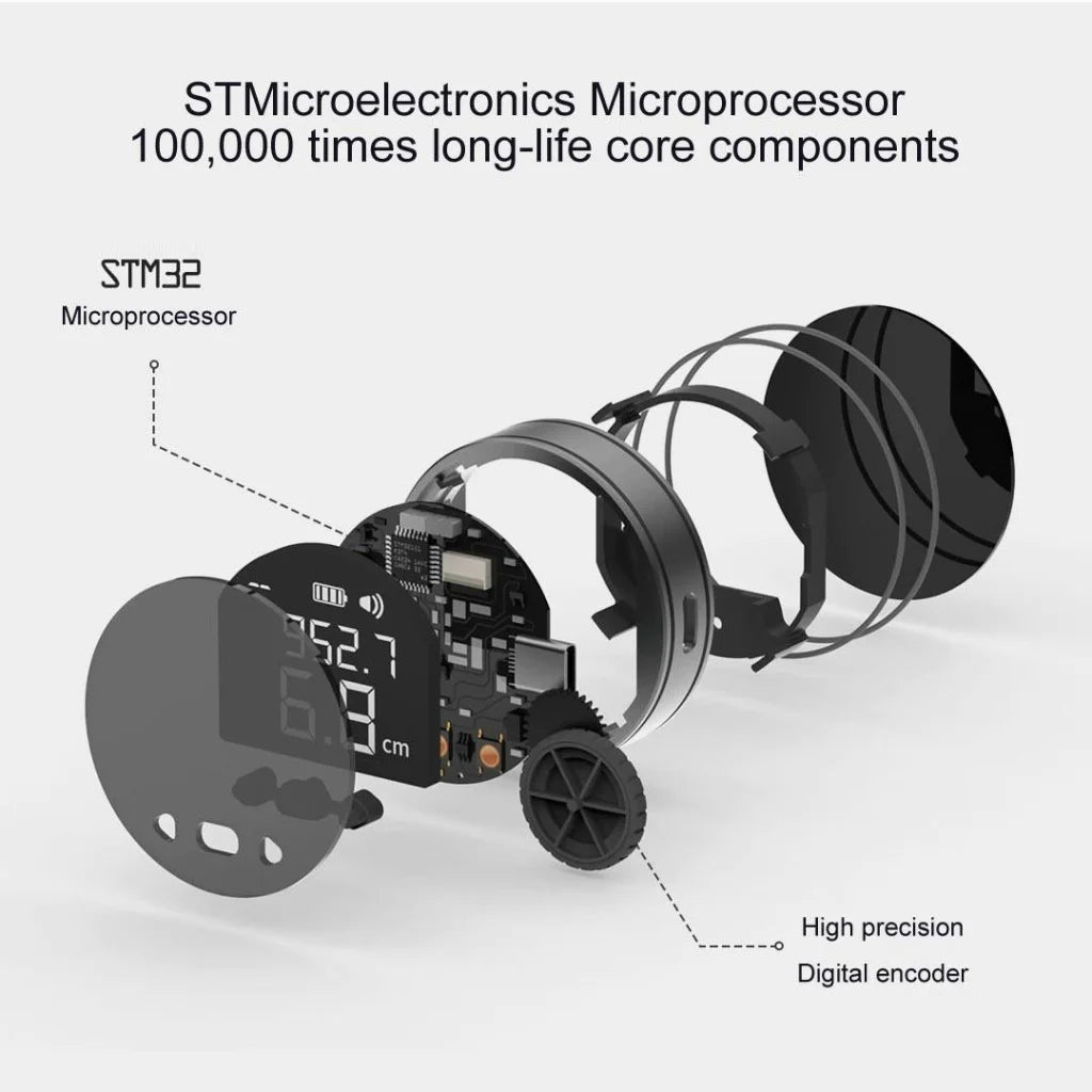 Portable Digital Ruler with Lcd Screen by Youpin Duka