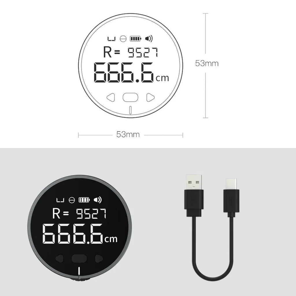 Portable Digital Ruler with Lcd Screen by Youpin Duka