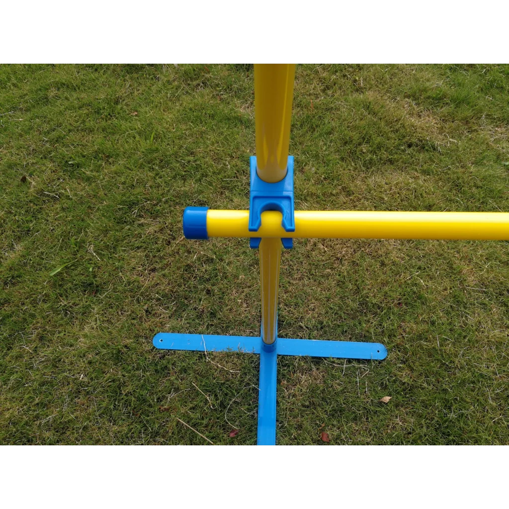 Portable Dog Puppy Training Jump Bar Poles Agility Post