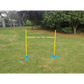 Portable Dog Puppy Training Jump Bar Poles Agility Post
