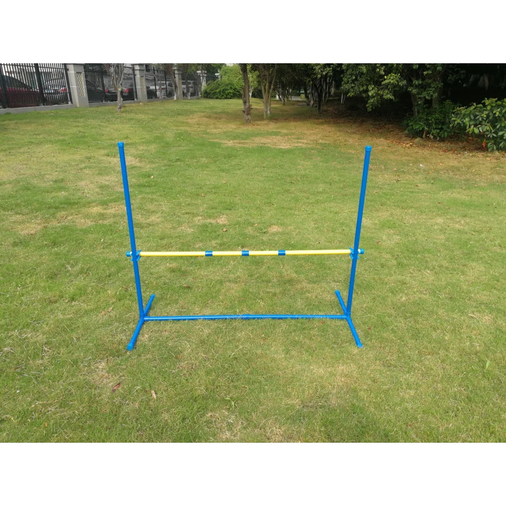 Portable Dog Puppy Training Jump Bar Set of 4 Agility Post