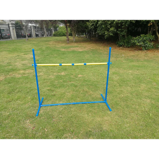 Portable Dog Puppy Training Jump Bar Set of 4 Agility Post