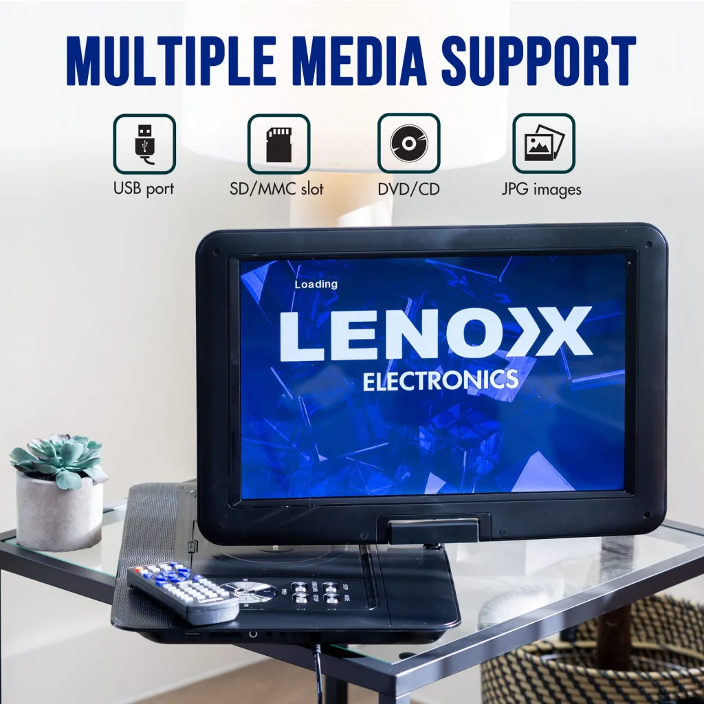 Portable DVD Player 15 4 Swivel 255