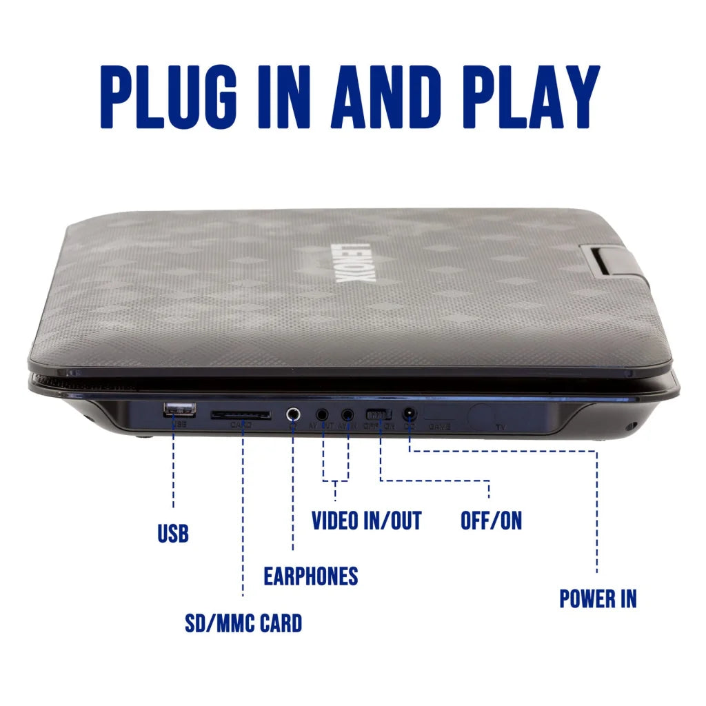 Portable DVD Player 15 4 Swivel 534