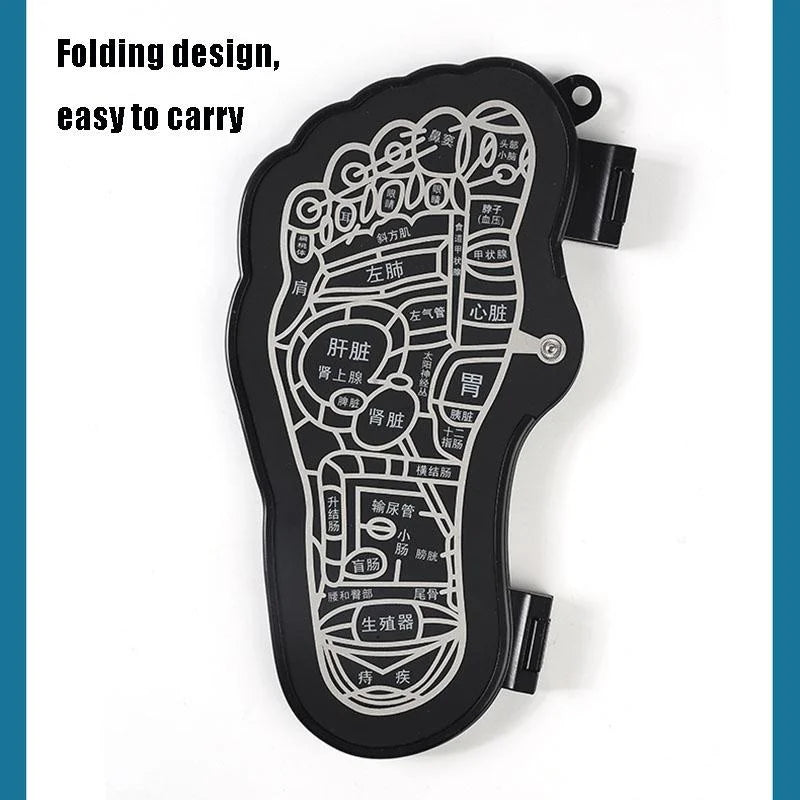 Portable Elderly Foot Massager Pink Battery - Health &