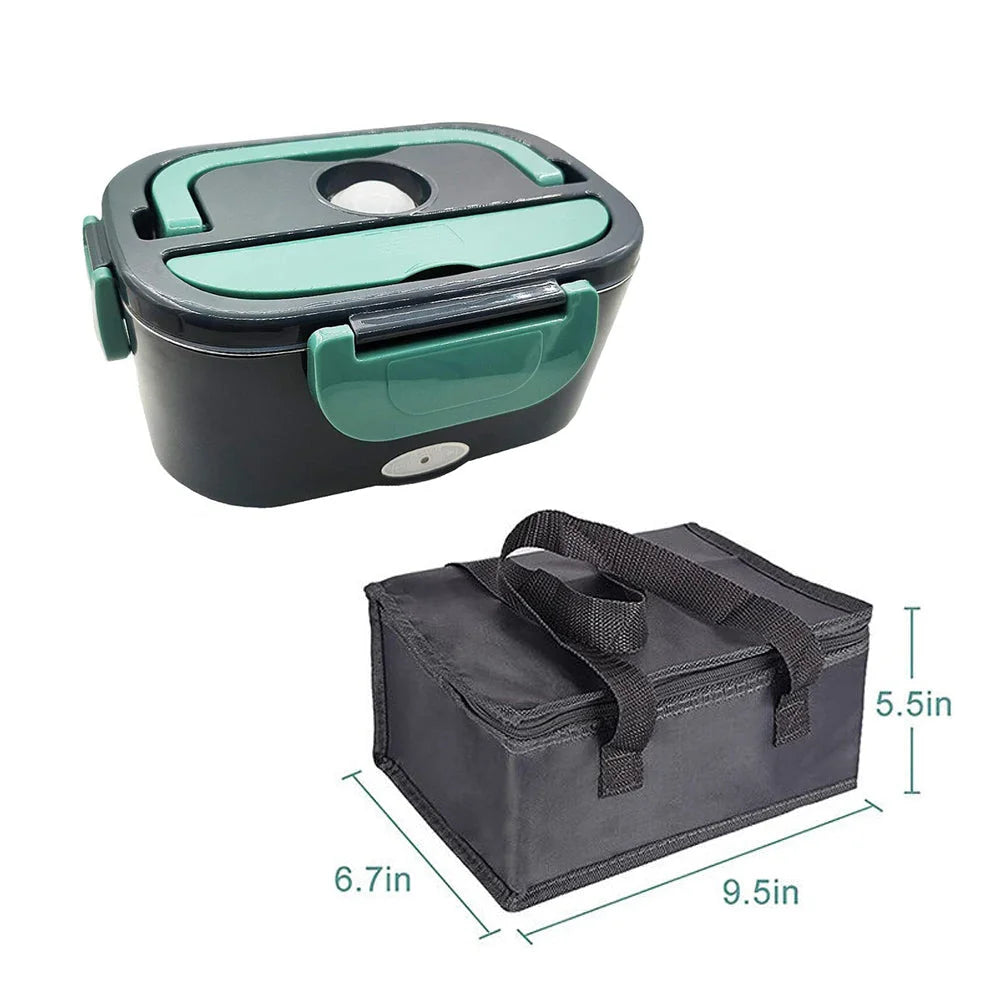 Electric lunch box with food warmer leakproof car picnic