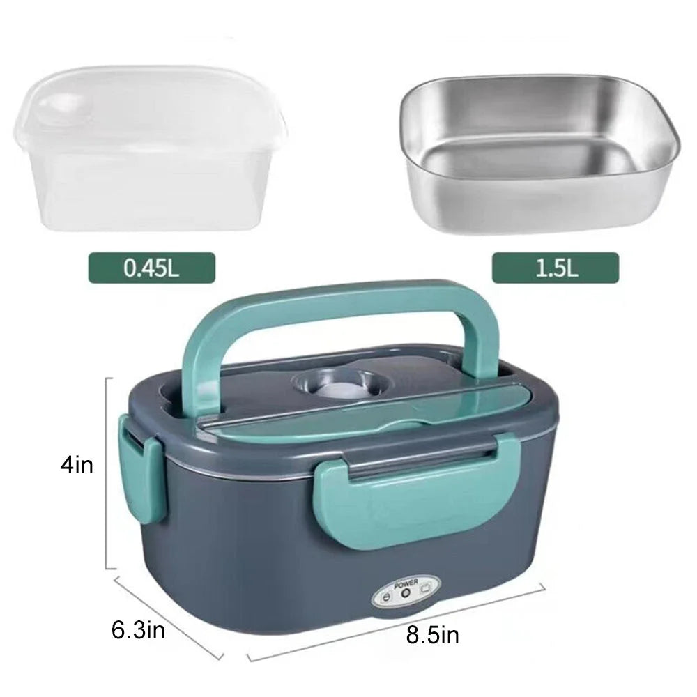 Portable Electric Lunch Box Food Warmer Leakproof Car