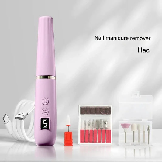 Portable Electric Nail Drill Machine Kit - 18000 RPM