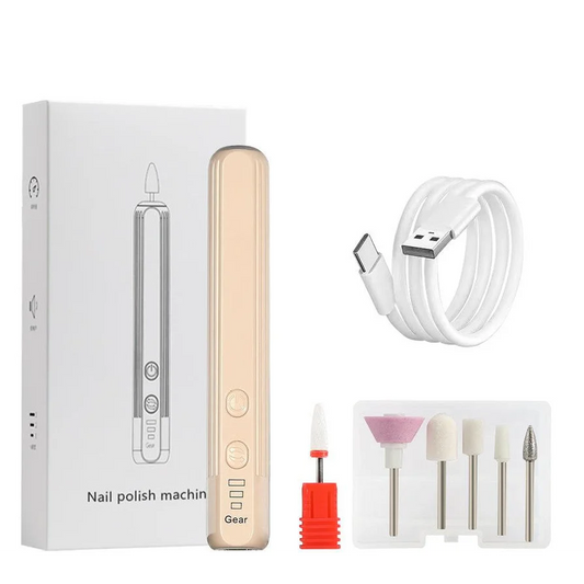 Portable Electric Nail Drill Pen Kit - USB-C Rechargeable