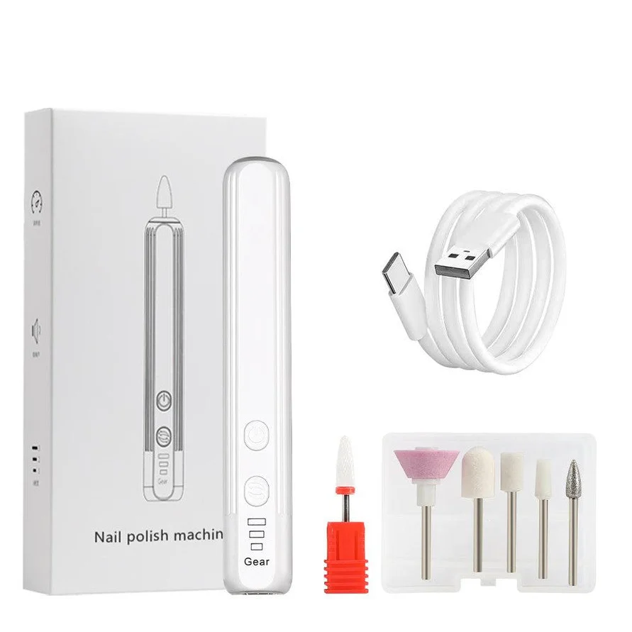 Portable Electric Nail Drill Pen Kit - USB-C Rechargeable