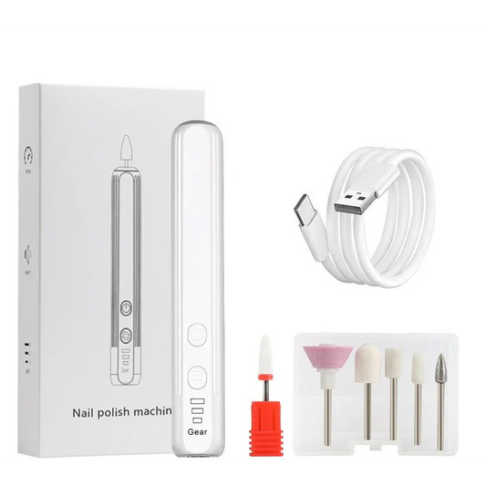 Portable Electric Nail Drill Pen Kit - USB-C Rechargeable