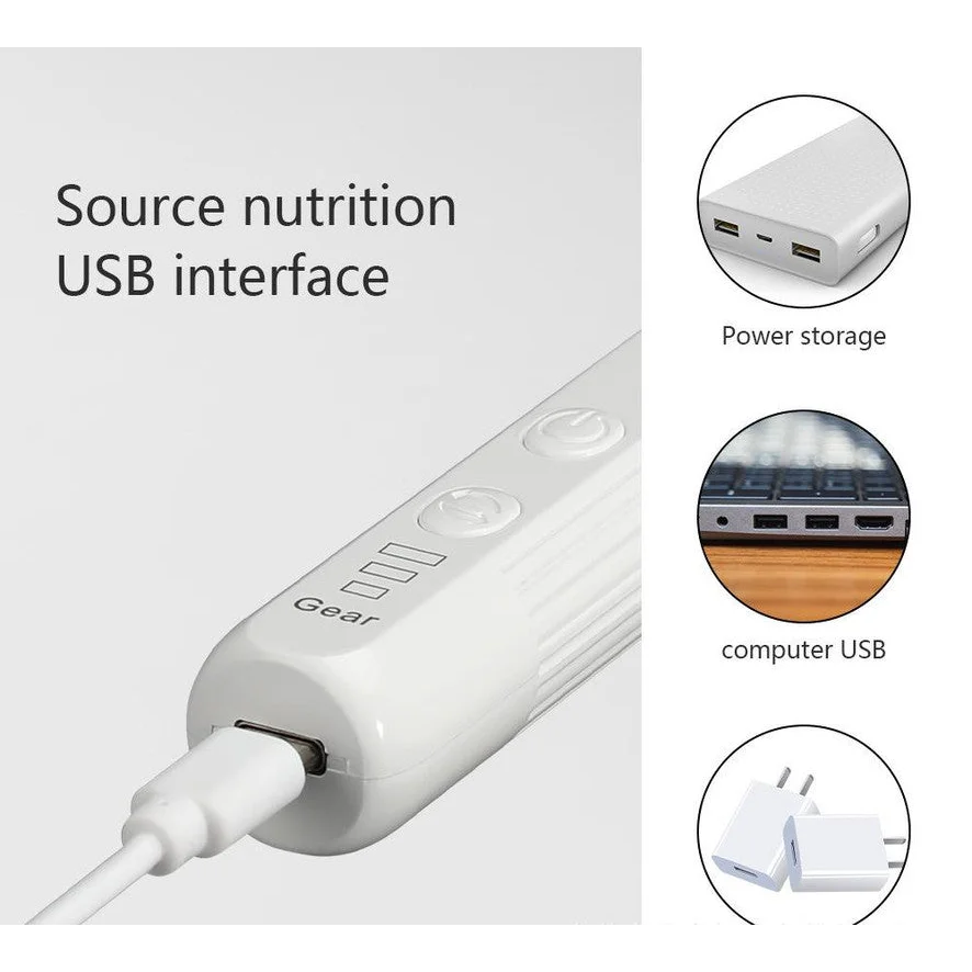 Portable Electric Nail Drill Pen Kit - USB-C Rechargeable