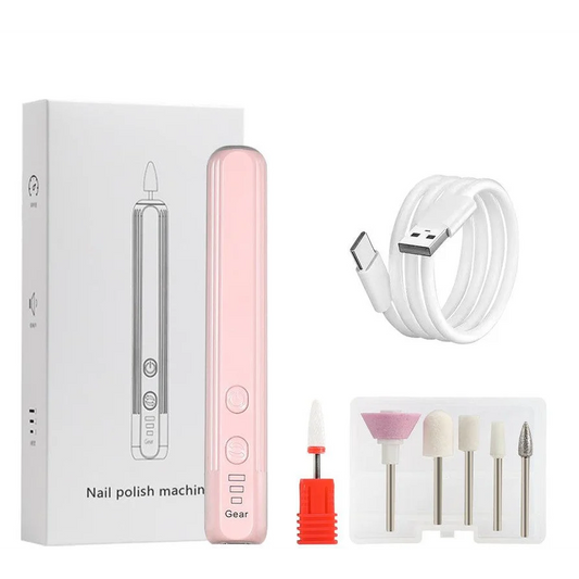 Portable Electric Nail Drill Pen Kit - USB-C Rechargeable