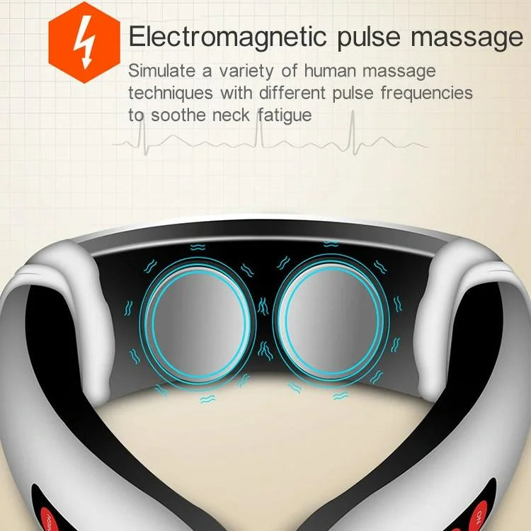 Portable Electric Neck Massager 1300 Mah Usb Charging