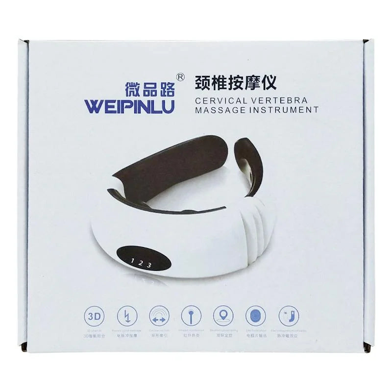Portable Electric Neck Massager 1300 Mah Usb Charging