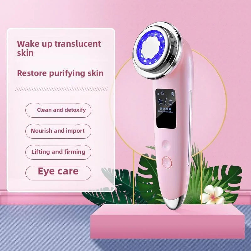 Portable EMS Face Sculpting Tool - LED Photon Hot Compress