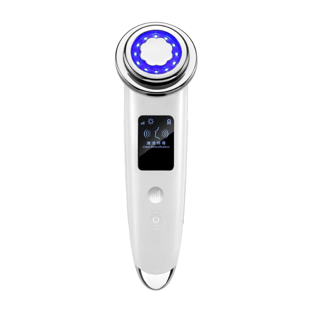 Portable EMS Face Sculpting Tool - LED Photon Hot Compress