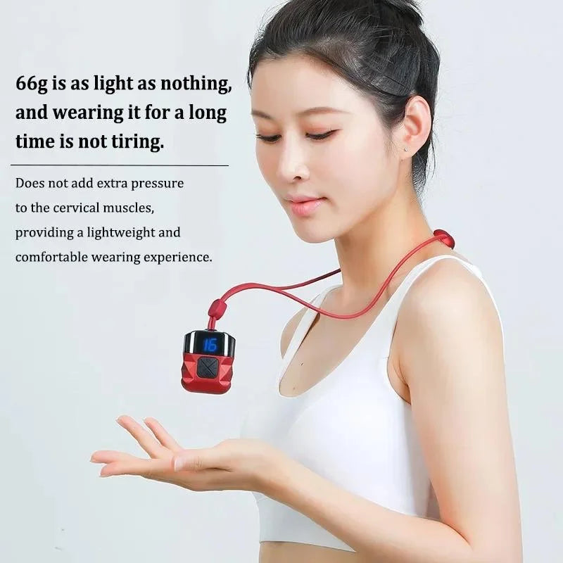 Portable Ems Neck Massager For Shoulder & Cervical Therapy