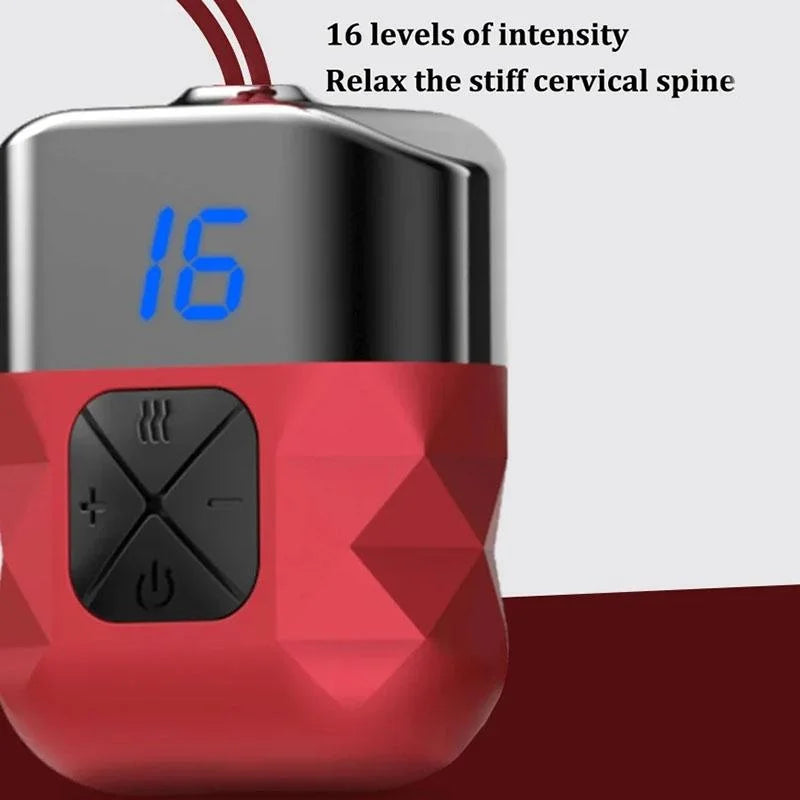 Portable Ems Neck Massager For Shoulder & Cervical Therapy