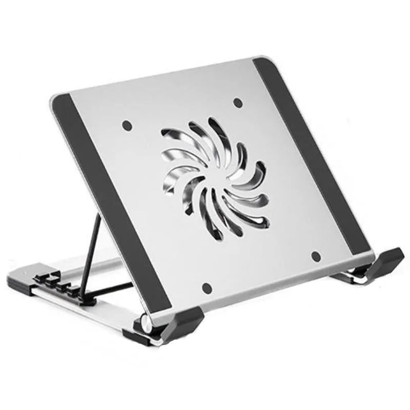 Portable Foldable Laptop Stand with Adjustable Fan