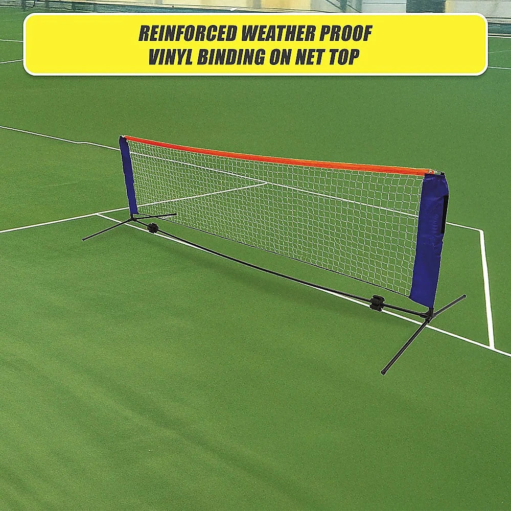 Portable Foldable Mini Tennis Net & Post Set 6 Meters
