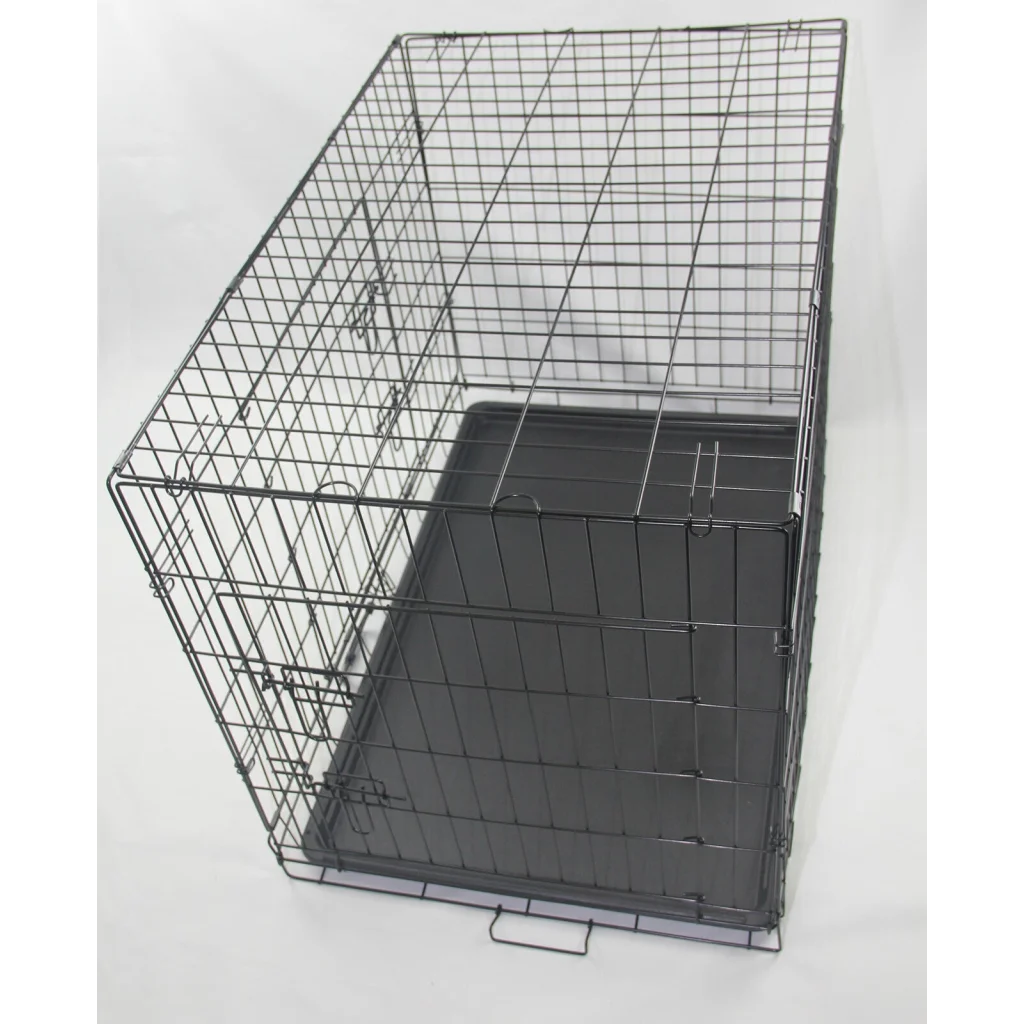Portable Foldable Pet Cage 24’’ Dog Cat Rabbit Crate