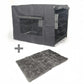 Portable Foldable Pet Cage 24’’ - Dog Cat Rabbit Crate