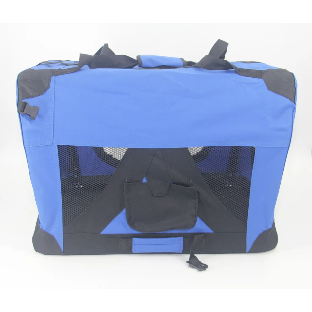 Portable Foldable Pet Crate XXXL Soft Dog Cat Puppy - Blue