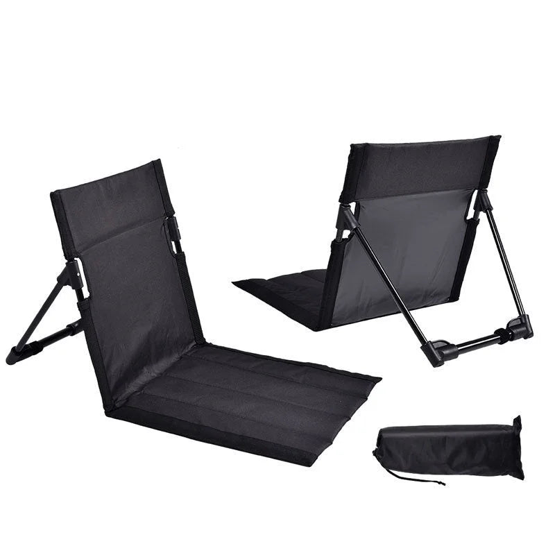 Portable Folding Beach Chair - Reclining Outdoor Seat