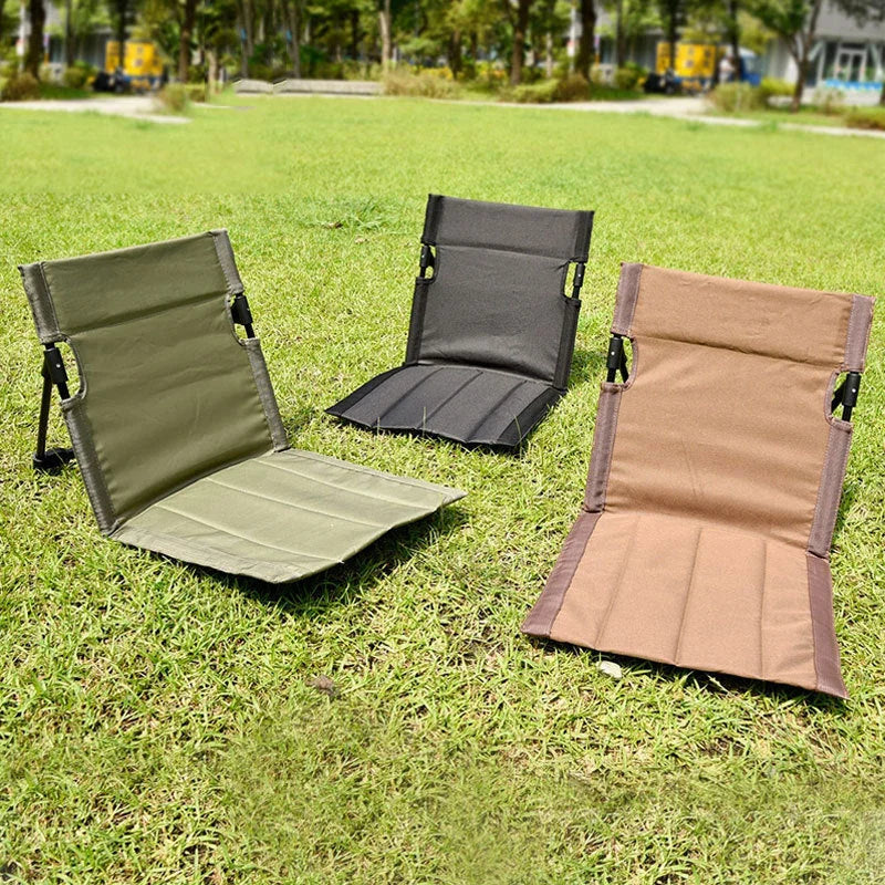 Portable Folding Beach Chair - Reclining Outdoor Seat