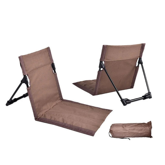 Portable Folding Beach Chair - Reclining Outdoor Seat