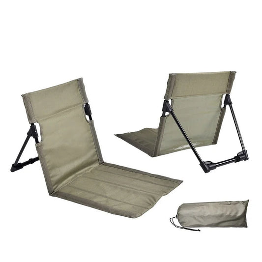 Portable Folding Beach Chair - Reclining Outdoor Seat