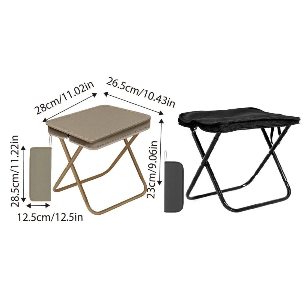 Portable Folding Camping Chair Handbag Stool Lightweight